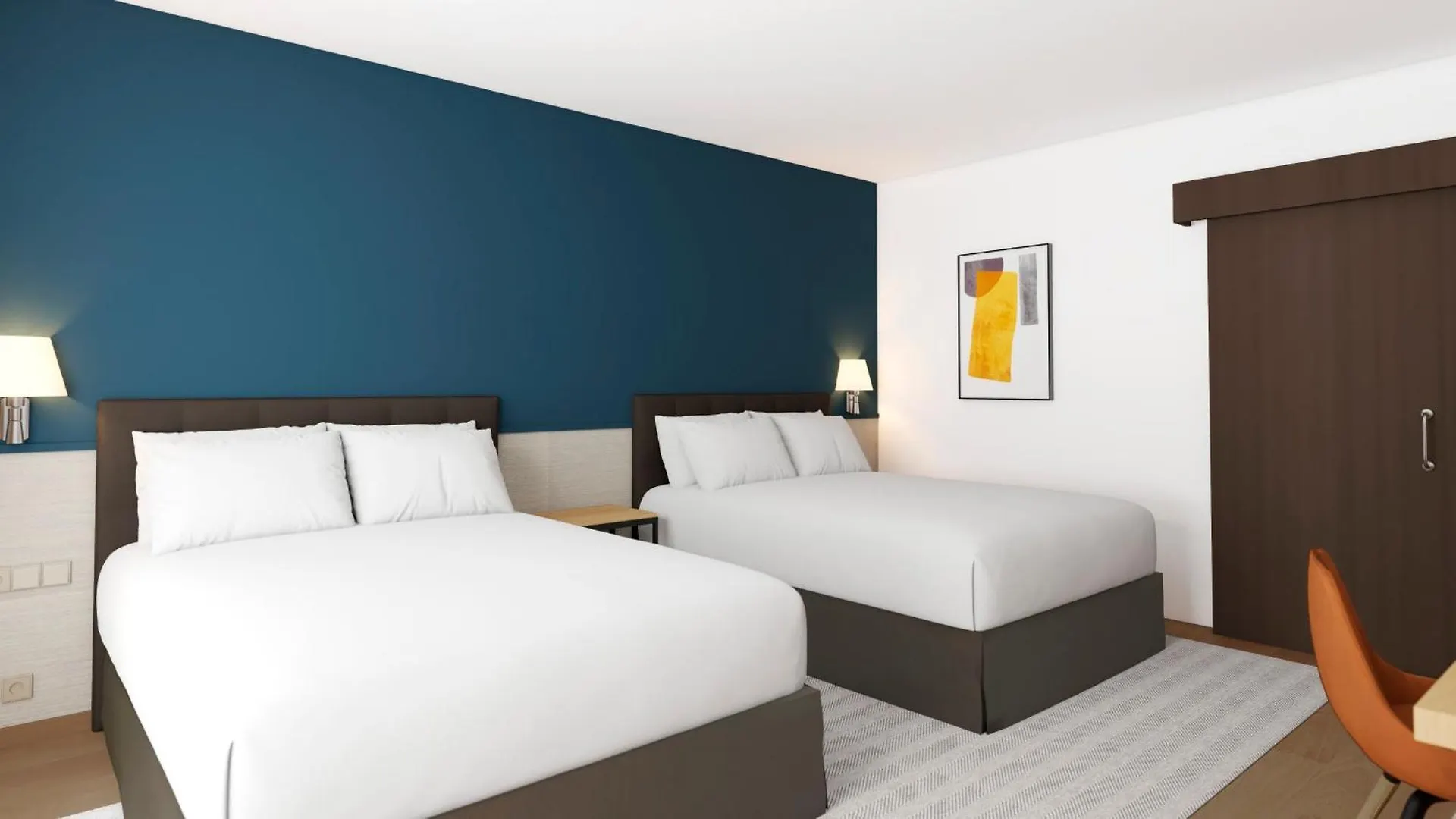Hotel Crowne Plaza Madrid Airport 4*,  İspanya